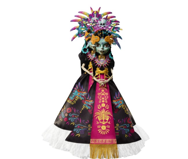 Monster high skullector papusa skelita calaveras editia dia de muertos Monster high skullector papusa skelita calaveras editia dia de muertos