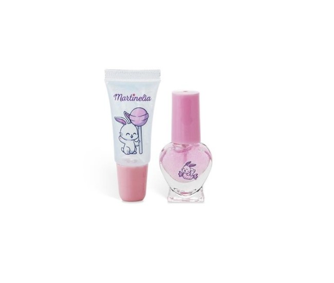 Martinelia yummy set lac de unghii si luciu de buze Martinelia yummy set lac de unghii si luciu de buze