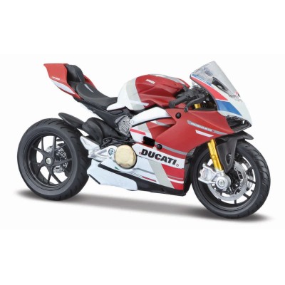 Maisto motocicleta metalica cu stand editie speciala ducati panigale v4 s corse scara 1 la 18