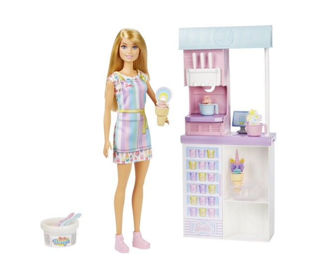 Barbie set de joaca magazinul de inghetata Barbie set de joaca magazinul de inghetata
