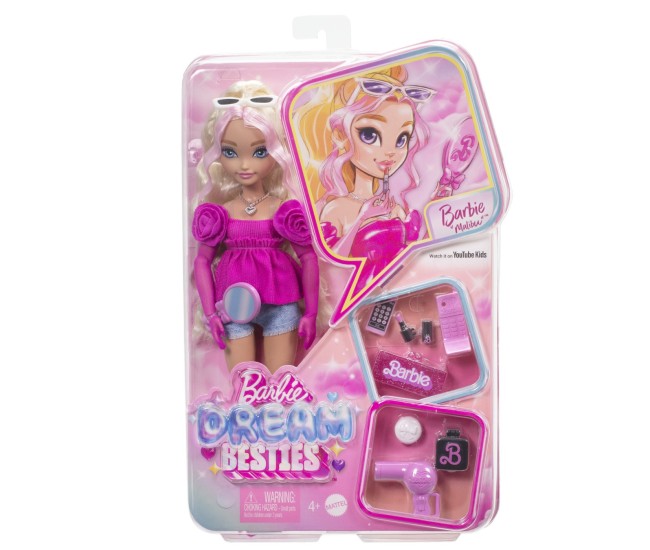 Barbie dream besties papusa barbie malibu Barbie dream besties papusa barbie malibu