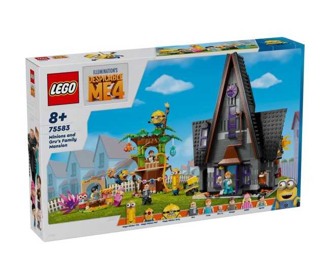 Lego despicable me4 resedinta de familie a lui gru si a minionilor 75583 Lego despicable me4 resedinta de familie a lui gru si a minionilor 75583