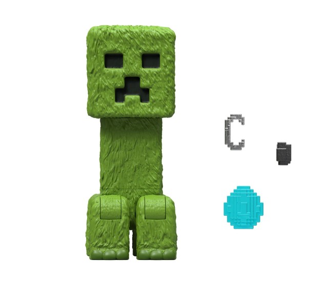 Minecraft set figurina creeper cu accesorii Minecraft set figurina creeper cu accesorii