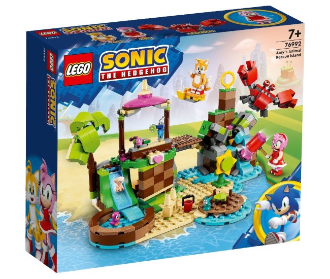 Lego sonic insula lui amy pentru salvarea animalelor 76992 Lego sonic insula lui amy pentru salvarea animalelor 76992