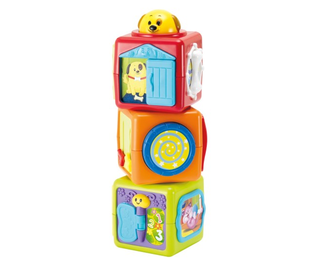Winfun set 3 cuburi cu activitati