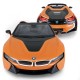 Masina cu telecomanda bmw i8 portocalie scara 1 la 12 Masina cu telecomanda bmw i8 portocalie scara 1 la 12