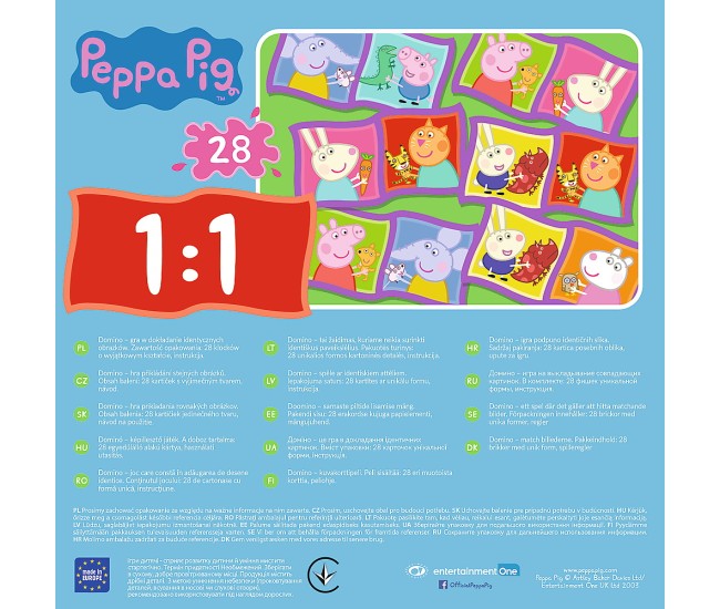 Joc trefl domino peppa pig Joc trefl domino peppa pig