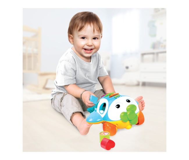 Winfun jucarie de tras avion cu activitati
