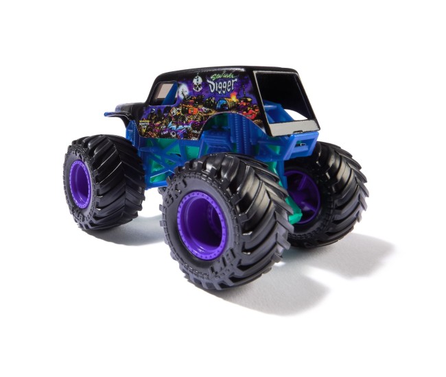 Monster jam masinuta metalica son-uva digger scara 1 la 64
