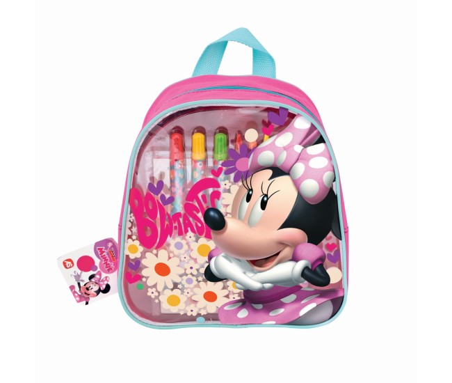 Minnie set de desen in rucsac Minnie set de desen in rucsac