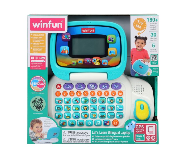 Winfun laptop sa invatam bilingv Winfun laptop sa invatam bilingv