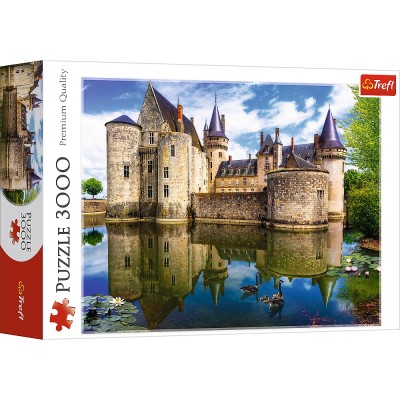 Puzzle trefl 3000 castelul sully sur loire Puzzle trefl 3000 castelul sully sur loire