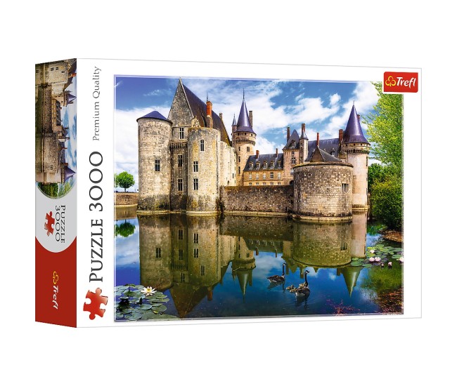 Puzzle trefl 3000 castelul sully sur loire