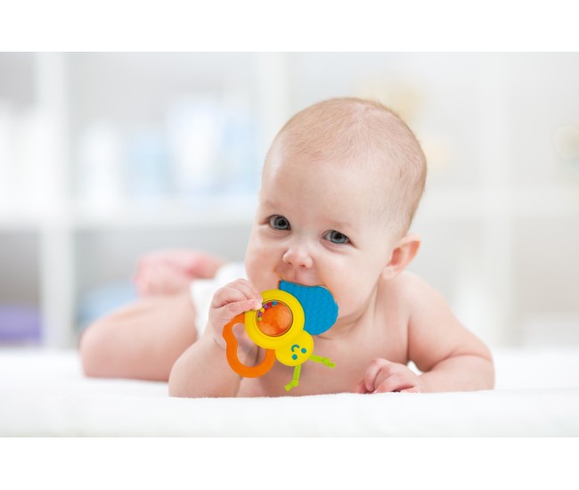 Winfun zornaitoare fluturas cu jucarie de dentitie Winfun zornaitoare fluturas cu jucarie de dentitie