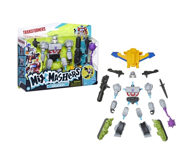 Transformers mix mashers set figurina megatron 12cm si accesorii Transformers mix mashers set figurina megatron 12cm si accesorii