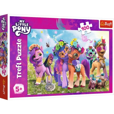 Puzzle trefl 100 my little pony poneii amuzanti Puzzle trefl 100 my little pony poneii amuzanti