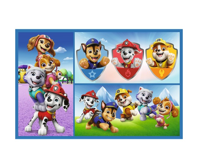 Puzzle trefl 2x70 patrula catelusilor echipa catelusilor Puzzle trefl 2x70 patrula catelusilor echipa catelusilor