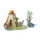 Papo mini display tinutul dinozaurilor Papo mini display tinutul dinozaurilor