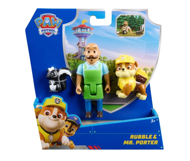 Patrula catelusilor set 3 figurine rubble si mr porter Patrula catelusilor set 3 figurine rubble si mr porter