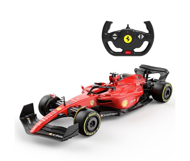 Masina cu telecomanda ferrari f1 75 scara 1 la 12 Masina cu telecomanda ferrari f1 75 scara 1 la 12
