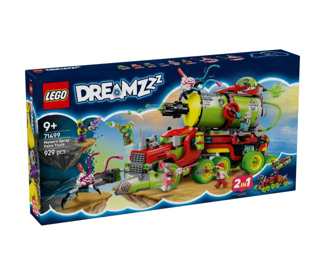Lego dreamzzz camionul de vopsea spray al lui mateo 71499