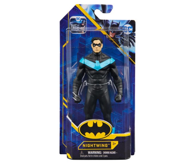 Figurina nightwing 15cm cu costum metal tech Figurina nightwing 15cm cu costum metal tech