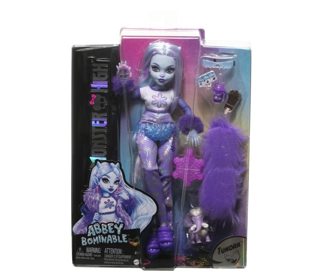 Monster high papusa abbey bominable si animalut tundra Monster high papusa abbey bominable si animalut tundra