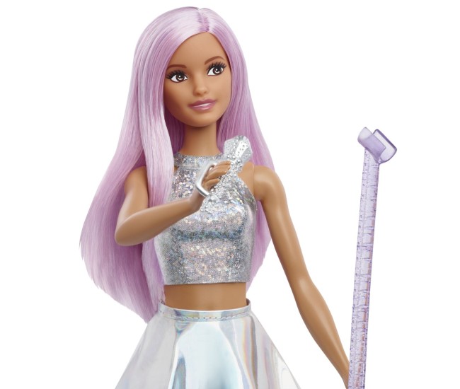 Barbie papusa barbie you can be set barbie star pop si microfon