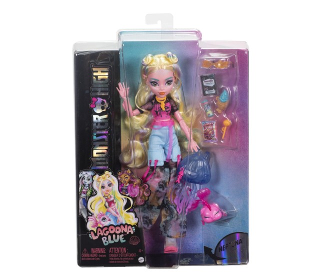 Monster high papusa lagoona blue si pestisorul neptuna Monster high papusa lagoona blue si pestisorul neptuna