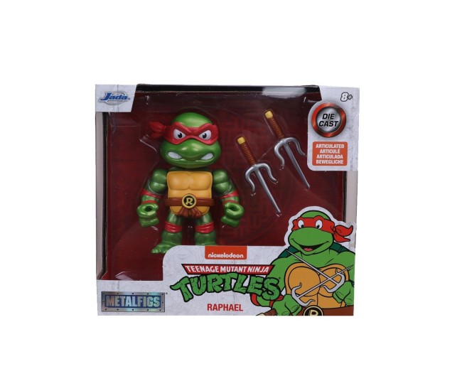 Figurina metalica testoasele ninja personajul raphael