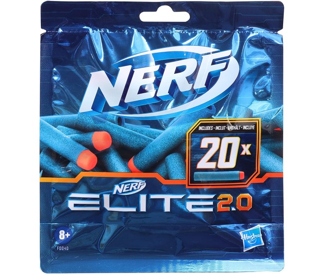 Nerf elite munitie 2.0 refill 20 piese Nerf elite munitie 2.0 refill 20 piese