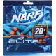 Nerf elite munitie 2.0 refill 20 piese Nerf elite munitie 2.0 refill 20 piese