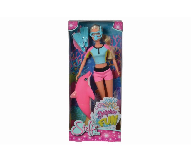 Papusa steffi cu delfin Papusa steffi cu delfin