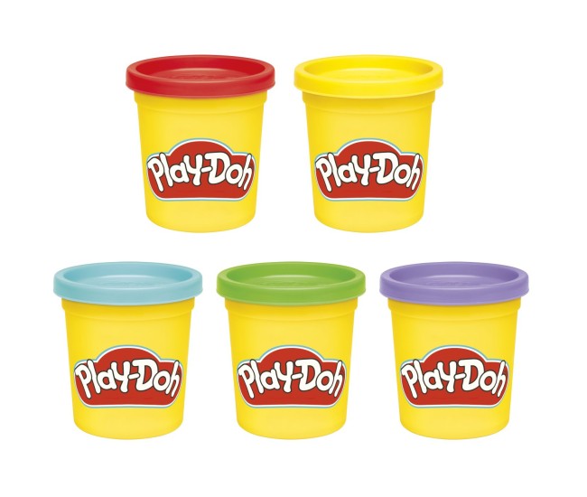 Play doh set 5 cutii plastelina Play doh set 5 cutii plastelina