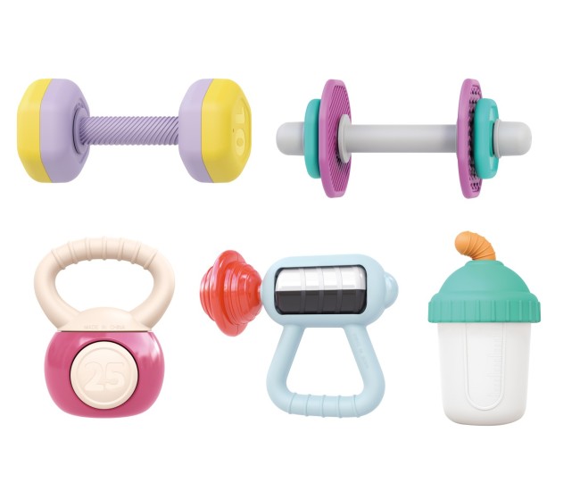 Set 5 jucarii gingivale sport Set 5 jucarii gingivale sport