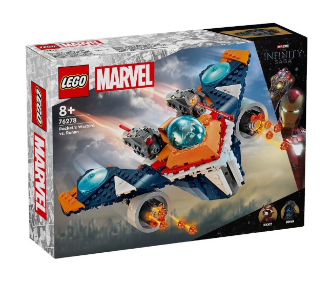 Lego super heroes avionul de lupta al lui rocket vs ronan 76278 Lego super heroes avionul de lupta al lui rocket vs ronan 76278