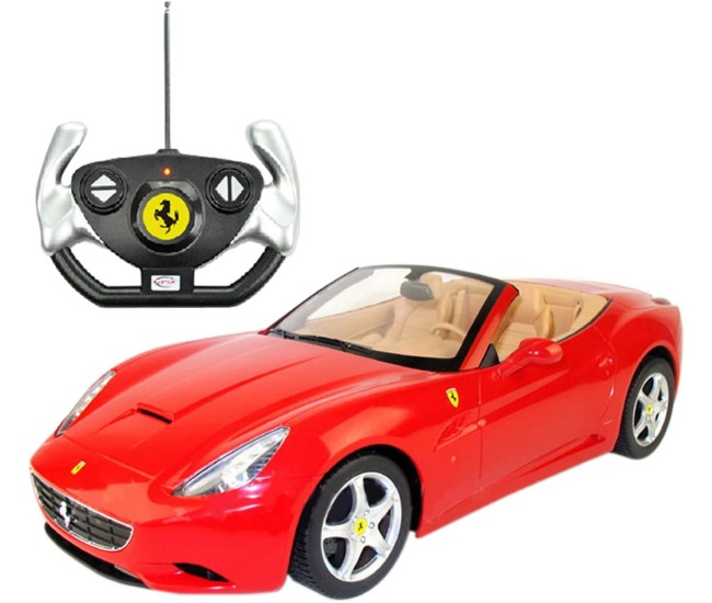 Masina cu telecomanda ferrari california scara 1 la 12 Masina cu telecomanda ferrari california scara 1 la 12
