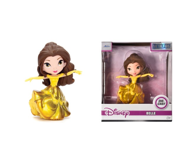 Jada figurina disney princess belle cu rochita aurie 10cm Jada figurina disney princess belle cu rochita aurie 10cm