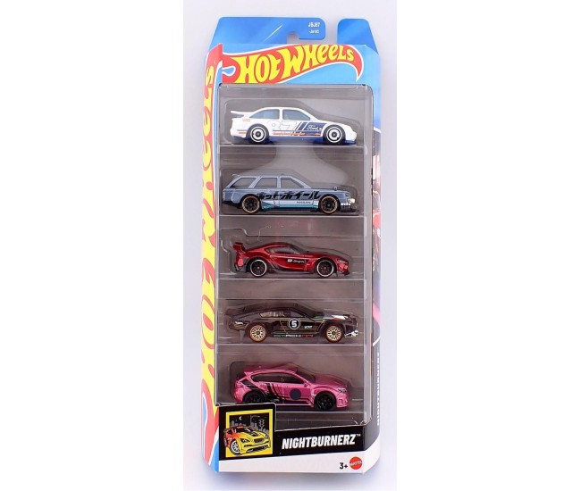 Set 5 masini hot wheels nightburnerz Set 5 masini hot wheels nightburnerz