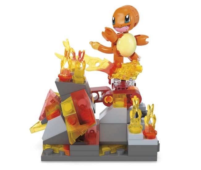 Pokemon mega set de constructie roata de foc a lui charmander Pokemon mega set de constructie roata de foc a lui charmander
