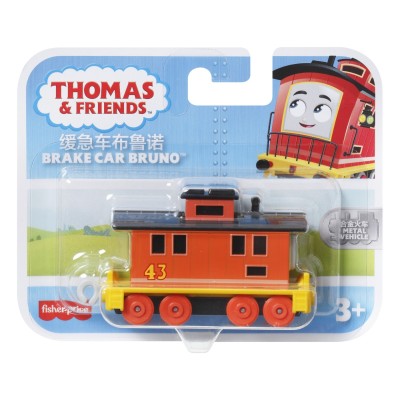 Thomas locomativa push along brake car bruno