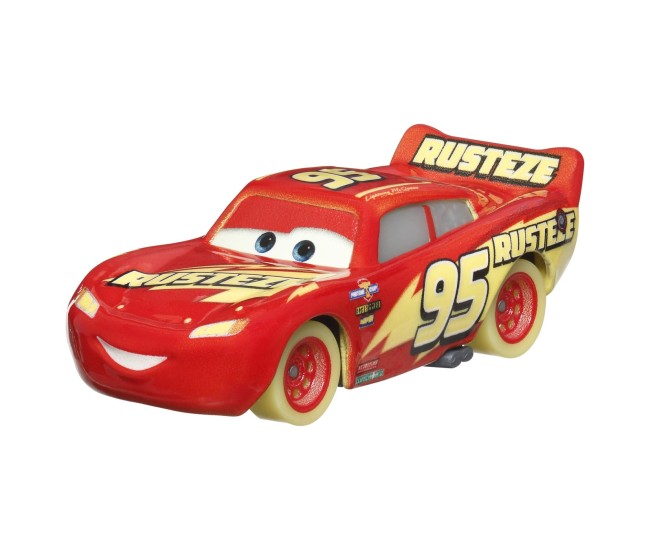 Cars glow racers masinuta metalica fulger mcqueen 1:55 Cars glow racers masinuta metalica fulger mcqueen 1:55