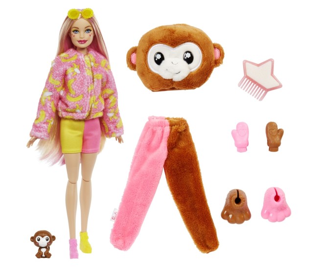 Barbie papusa barbie cutie reveal maimutica Barbie papusa barbie cutie reveal maimutica