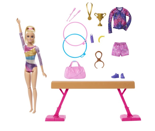 Barbie papusa barbie you can be gimnasta blonda Barbie papusa barbie you can be gimnasta blonda