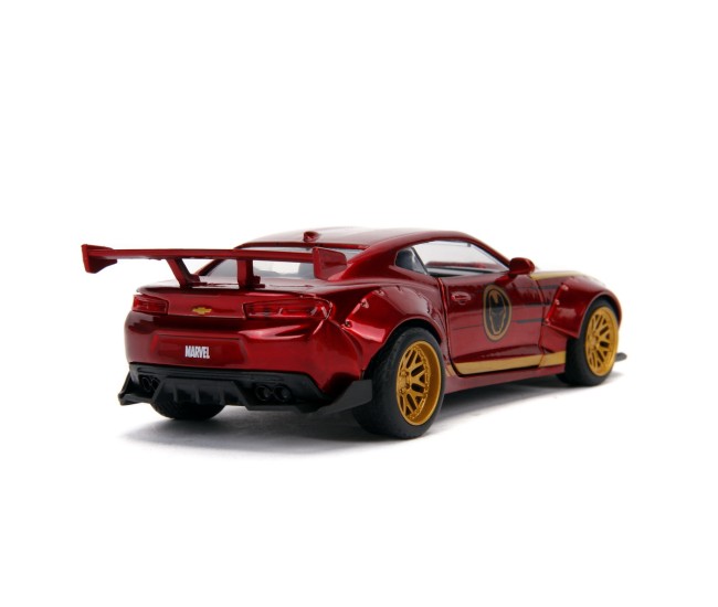 Masinuta metalica iron man 2016 chevy camaro ss scara 1 la 32 Masinuta metalica iron man 2016 chevy camaro ss scara 1 la 32