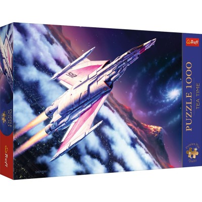 Puzzle trefl 1000 premium plus tea time zbor in spatiu