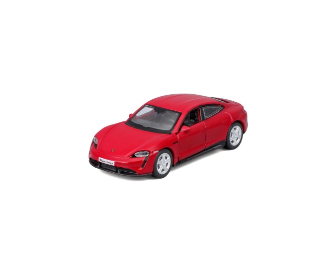Maisto masinuta metalica speed icons porsche taycan turbo s rosu scara 1 la 64