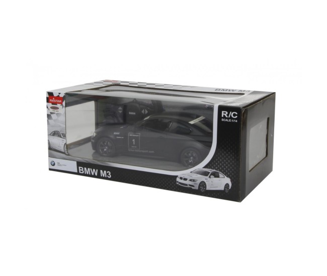 Masina cu telecomanda bmw m3 negru cu scara 1 la 14 Masina cu telecomanda bmw m3 negru cu scara 1 la 14