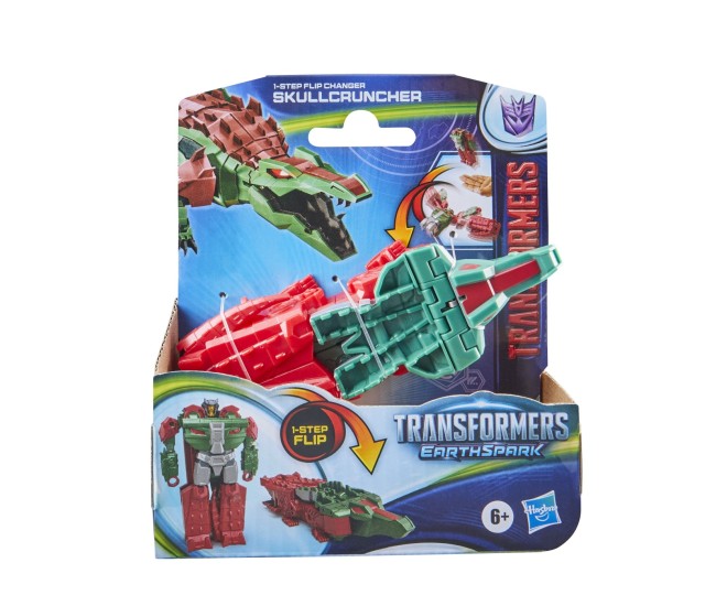 Transformers 7 earthspark figurina transformabila skullcruncher 6cm
