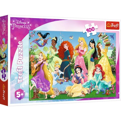 Puzzle 100 printesele sarmante Puzzle 100 printesele sarmante